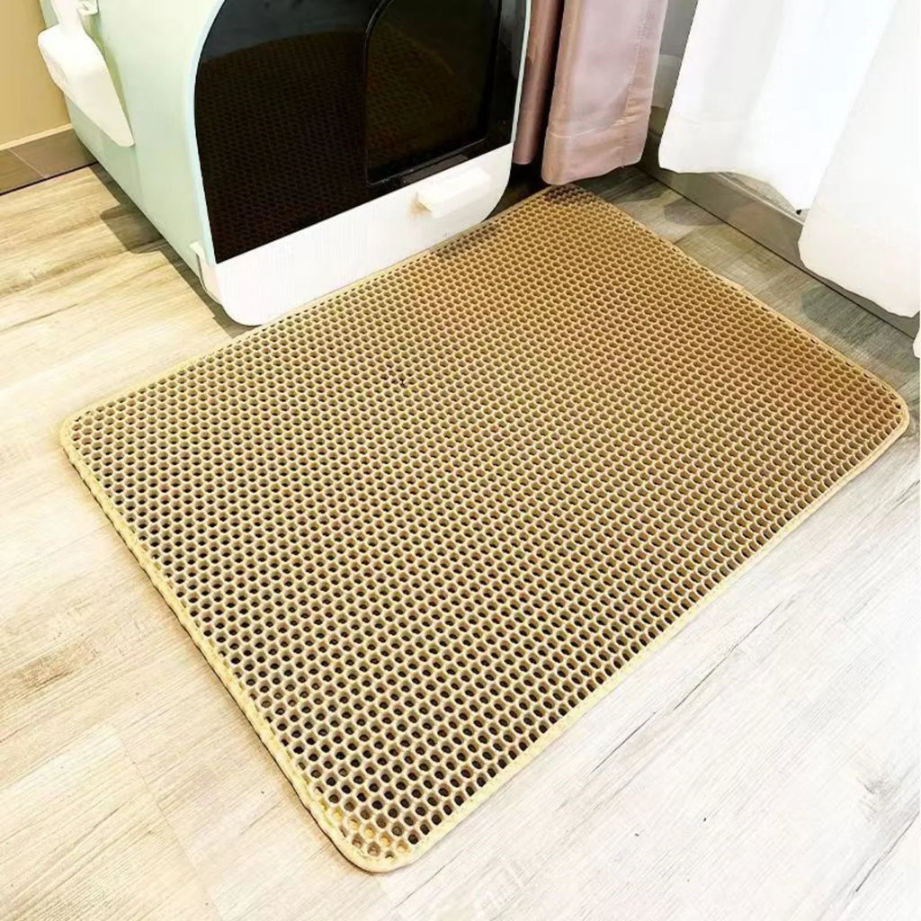 Tappetino Lettiera Gatti Extra Large – Impermeabile, Antiscivolo e Lavabile